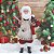 PAPAI NOEL COLECIONAVEL DECOR COSTUREIRO DE AVENTAL 28CM - Imagem 2