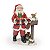 ESCULTURA PAPAI NOEL COM CAIXA DE CORREIO EM RESINA 20CM - Imagem 1