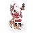 ESCULTURA PAPAI NOEL EM RESINA C ANIMAIS E PRESENTES 18CM - Imagem 1