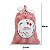 SACO NATALINO DECOR MERRY CHRISTMAS LISTRA E BENGALA  40CM - Imagem 2