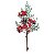 PICK NATALINO COM FRUTAS BERRIES E PINHA 30CM - Imagem 1