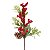 PICK NATALINO DECORATIVO FOLHA/FRUTA/PINHA 34CM - Imagem 1