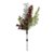 GALHO DECORATIVO NATALINO MEDIO COM BERRIES 40CM - Imagem 1