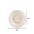 SOUSPLAT C/BORDA TRABALHADA CHA DE PLASTICO 33cm - Imagem 2
