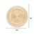 SOUSPLAT TRABALHADO OURO DE PLASTICO 33cm - Imagem 2