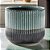 CACHEPOT EM CERAMICA VERDE E PRETO 13CM - Imagem 2
