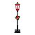 POSTE DECORATIVO NATALINO COM LUZ E SOM BIVOLT 184CM - Imagem 1