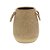 VASO EM CERAMICA BEGE COM ALÇAS MART 26,5CM - Imagem 1