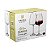 JOGO 6 TAÇAS DE VINHO EM CRISTAL CORVUS 450ML BOHEMIA - Imagem 5