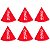 KIT 6 PRATOS DE PIZZA COCA-COLA 22CM HAUSKRAFT - Imagem 1