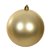 BOLAS NATALINA FOSCAS NO TUBO C/4 UN DOURADO 10CM FLORARTE - Imagem 5