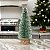 MINI ARVORE NATAL FLOCKED VERDE E BRANCO 18CM FLORARTE - Imagem 2