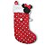 MEIA BOTA MINNIE COM POPOM BOLINHAS 45CM DISNEY - Imagem 1