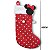 MEIA BOTA MINNIE COM POPOM BOLINHAS 45CM DISNEY - Imagem 2