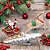 ESCULTURA PAPAI NOEL COM RENA E TRENO DECORATIVO RESINA - Imagem 2
