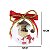 ENFEITE BOLA NATALINA MICKEY C/LACO OUR 12CM DISNEY - Imagem 2