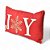 ALMOFADA NATALINA DECOR JOY VRM/BCO 50X30CM () C/1 UN - Imagem 3