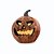 ENFEITE ABOBORA DECORATIVA DE SALEM G 24,5CM HALLOWEEN - Imagem 1