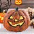 ENFEITE ABOBORA DECORATIVA DE SALEM M 16,5CM HALLOWEEN - Imagem 2