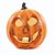 ENFEITE ABOBORA SMOKE G COM LUZ E FUMACA 26CM HALLOWEEN - Imagem 1
