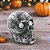 ENFEITE CRANIO DECORATIVO ELETRONICO COM LUZ E SOM HALLOWEEN - Imagem 2