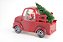 GLOBO AGUA CAMINHONETE PAPAI NOEL COM LED LUZ SOM 17CM - Imagem 3