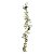FESTAO NATALINO COM FOLHAS E PINHAS VRD/BCO/MRR 153cm - Imagem 1
