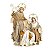 SAGRADA FAMILIA DECORATIVA NATALINA VDC/BCO 47cm - Imagem 1