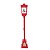 POSTE DECORATIVO NATALINO NOEL C/SOM LUZ 184cm - BIVOLT - Imagem 1