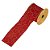 FITA ARAMADA LINHO GLITTER COSTURA VERMELHO E DOURADA 9,14M - Imagem 1