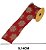 FITA ARAMADA LINHO GLITTER COSTURA VERMELHO E DOURADO 9,14M - Imagem 2