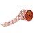 FITA ARAMADA LINHO C/GLITTER BRANCO E ROSA 6,3cmX9,14M - Imagem 1