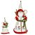 PAPAI NOEL NATAL EM PE BEGE E VERMELHO 45CM FLORARTE - Imagem 3