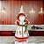 PAPAI NOEL NATAL EM PE BEGE E VERMELHO 45CM FLORARTE - Imagem 2