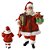 PAPAI NOEL COLECIONAVEL DE RESINA COM PRESENTES 28CM - Imagem 3