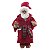 PAPAI NOEL COLECIONAVEL EM RESINA PIJAMA E PANTUFA 30CM - Imagem 1