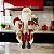 PAPAI NOEL NATAL EM PE COM PENDENTE 45CM FLORARTE - Imagem 2