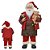 PAPAI NOEL CARPINTEIRO EM PE VERMELHO E MARROM 80CM FLORARTE - Imagem 3