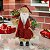 PAPAI NOEL NATAL EM PE COM BOLSA E SACO PRESENTES 30CM - Imagem 2