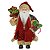 PAPAI NOEL NATAL EM PE COM BOLSA E SACO PRESENTES 30CM - Imagem 1