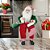 PAPAI NOEL NATAL SENTADO VERDE E VERMELHO 45CM FLORARTE - Imagem 2