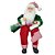 PAPAI NOEL NATAL SENTADO VERDE E VERMELHO 45CM FLORARTE - Imagem 1