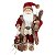 PAPAI NOEL NATAL EM PE COM GRAVETOS VERMELHO 45CM FLORARTE - Imagem 1