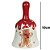 SINO NATALINO EM CERAMICA GINGERBREAD 10CM FLORARTE - Imagem 3