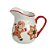 JARRA DECOR NATALINA GINGERBREAD EM CERAMICA 11,7CM FLORARTE - Imagem 1