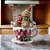 ESCULTURA XICARA EM RESINA GINGERBREAD 18CM FLORARTE - Imagem 2