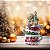 ESCULTURA XICARA RESINA GINGERBREAD C ARVORE 18CM FLORARTE - Imagem 3