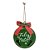 ENFEITE NATALINO GUIZO PENDURAR VERDE 10CM FLORARTE - Imagem 1