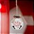 ENFEITE NATALINO GUIZO PENDURAR BRANCO 10CM FLORARTE - Imagem 2