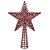 ENFEITE NATAL PONTEIRA ESTRELA VERMELHO 38X25X7CM FLORARTE - Imagem 1
